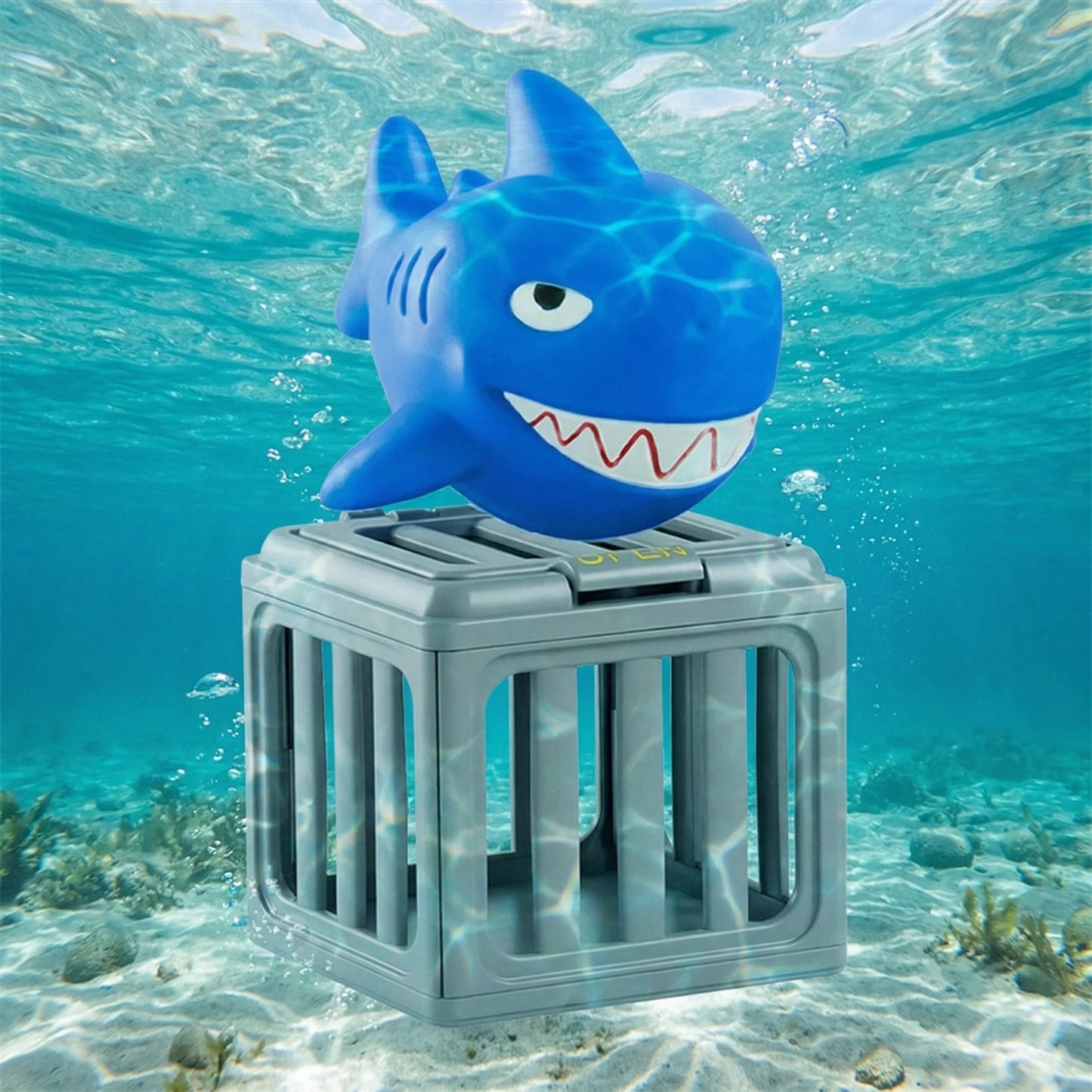 Kids Pool Diving Toys with Fish Box Floating Animals Water Swimming Dive Pool Game for Boys Girls Fun Outdoor Beach Party Gifts