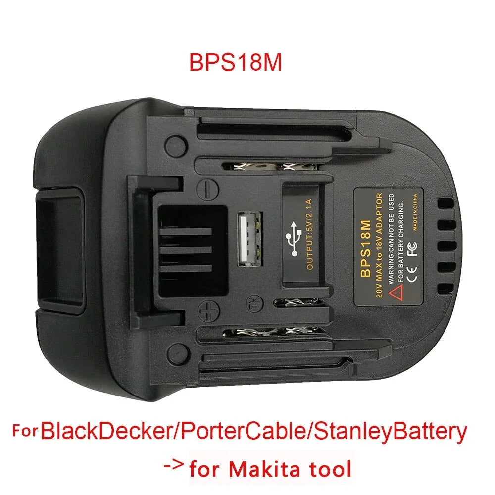 Power Tool Adapter DM18M MT20BSL Converter For Bosch For BlackDecker 18V Li-ion Battery for Makita/Milwaukee/Dewalt Tools