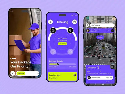 On Demand Parcel Delivery Software with Real-Time Tracking, Route Optimization and Delivery Management Features