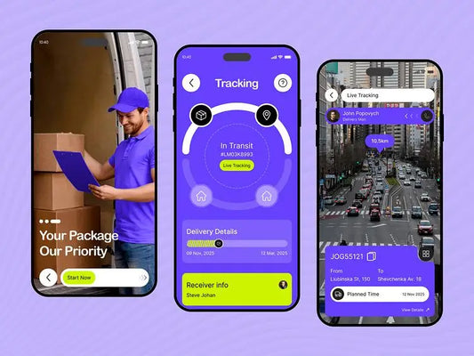 On Demand Parcel Delivery Software with Real-Time Tracking, Route Optimization and Delivery Management Features