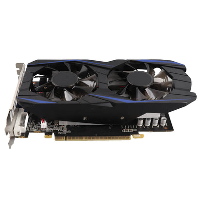 Computer Graphics Card Good Performance Low Noise Graphics Card Small Size 128bit  Bit Width for Dual Fan Desktop Computer