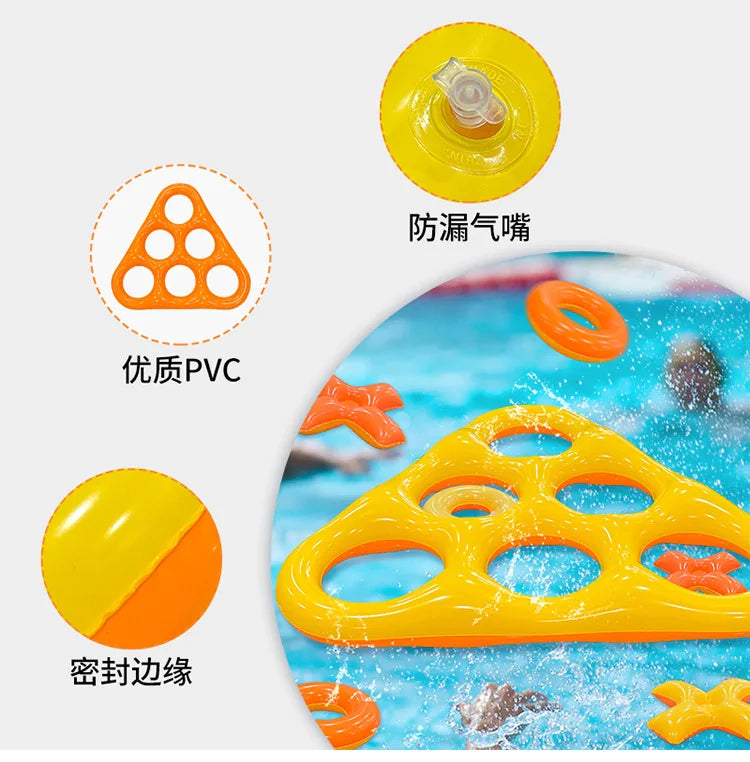 Pool Toys Inflatable Game Giant Outdoor Floating Game Swimming Pool Games for Kids Adults Teens Family Pool Beach Lawn Camping