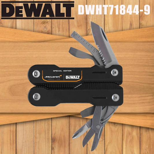 DEWALT DWHT71844-9 16-IN-1 Special Edition Multi Tool  Durable Stainless Steel EDC Tool Gift for Car Enthusiasts