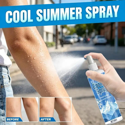 50/100ml Portable Instant Car Cooling Spray Fast Temperature Reduction Long Lasting Freshness For Hot Summer Car Interior Use