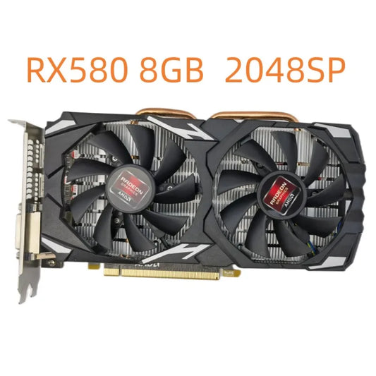 HD Graphics Card RX5808GB Chicken Eating Game Graphics Card Desktop-Computer Computer Graphics Card