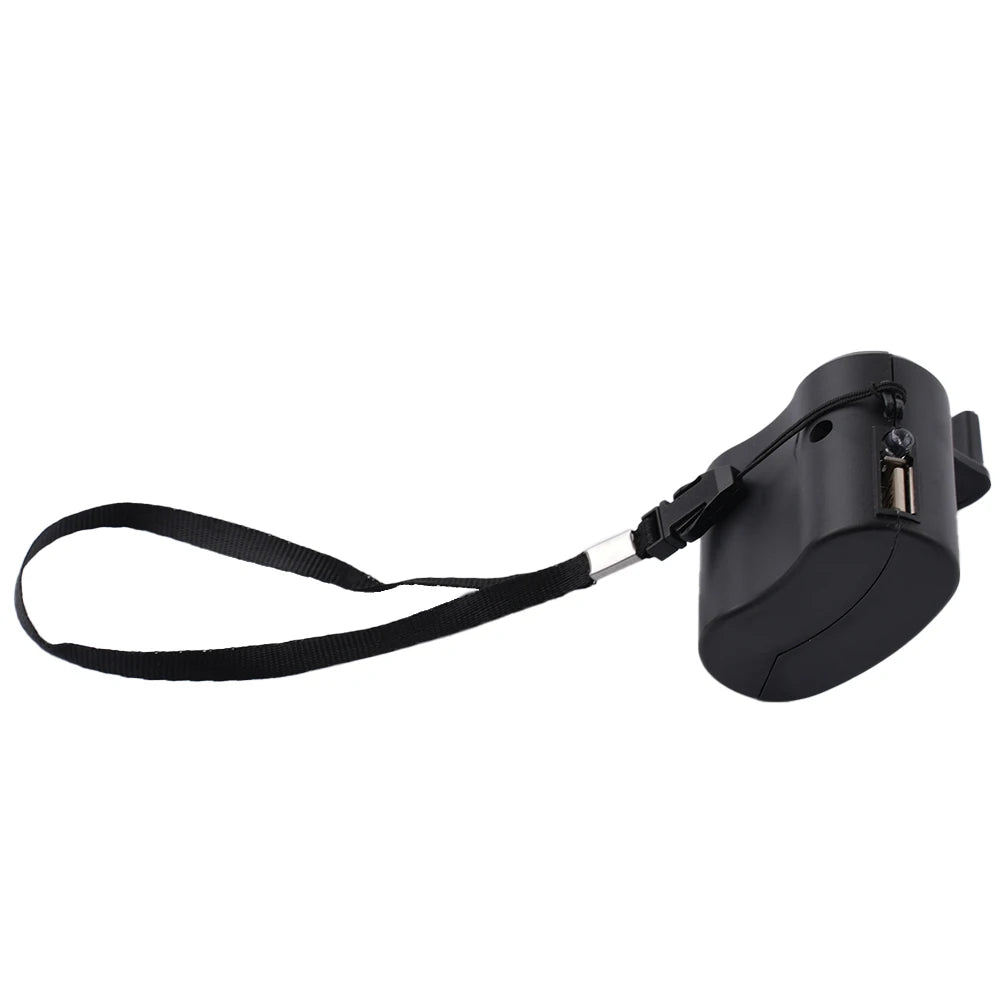 5.5V Hand Crank Phone Charger (USB Cable Not Included)Generator Manual Dynamo Mobile Charge Electric Equipment Parts Tools