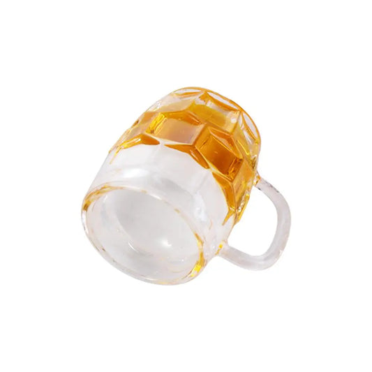 Furniture  Dollhouse Accessories Dollhouse Miniature Beer Cup Miniature Scene Model Mini Lemon Cup Drinks  Mini Beer Mug