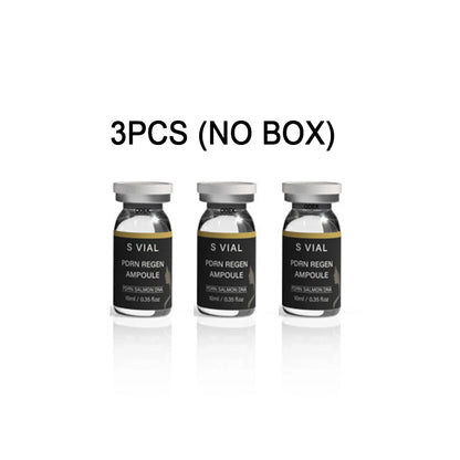 10ml Face Salmon PDRN Renew Skin Booster Barrier Repair Ampoule Essence Set Hydrating Whitening Rejuvenation SkinCare