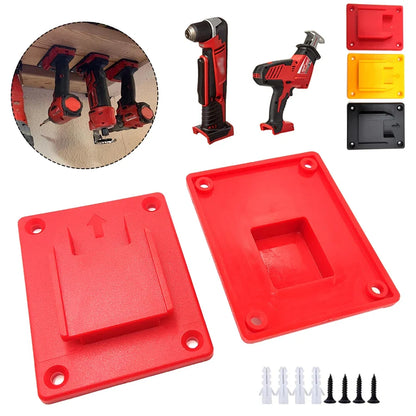 Tool Holders for Dewalt 14.4V 18V 20V Drill with 4 Mounting Nails Tool Mount Fit for Milwaukee M18 18V Tools Hanger