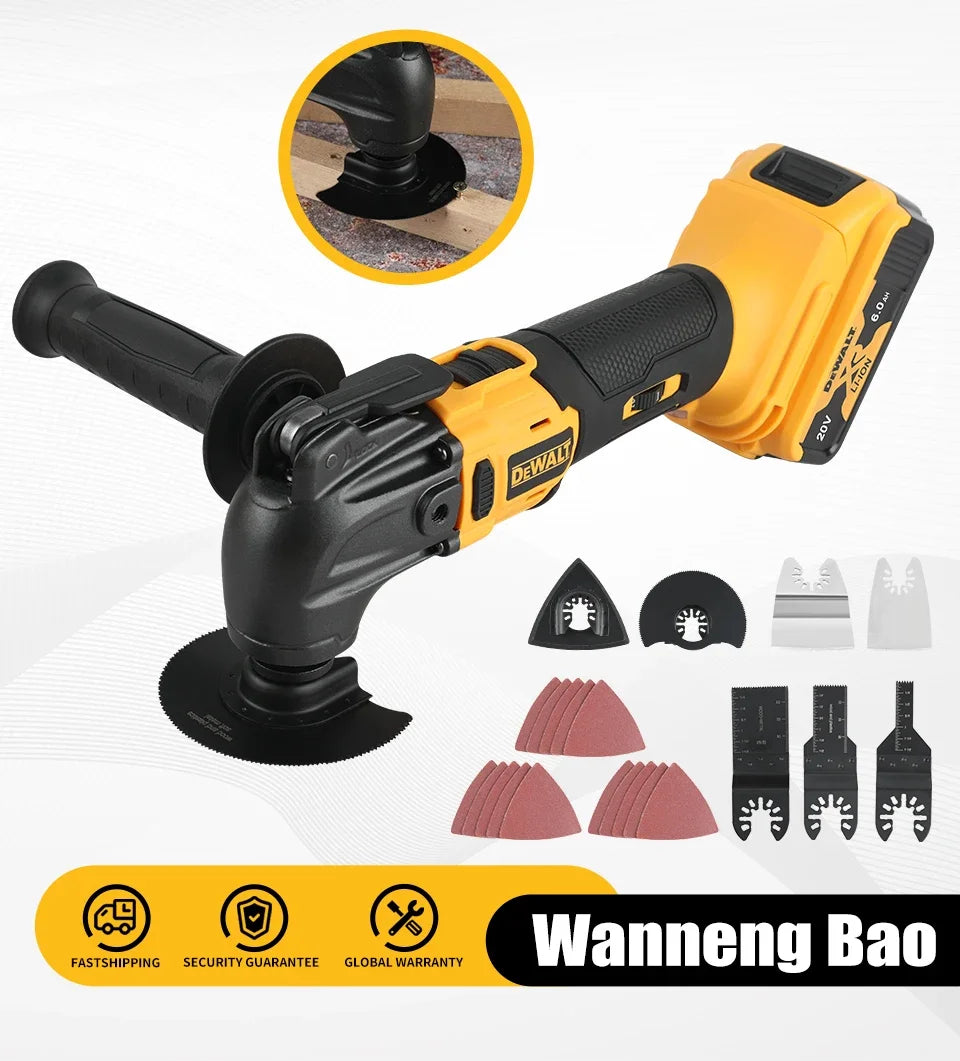 DEWALT 18V Brushless Oscillating Tool, Universal Treasure Design for Cutting Polishing Shovel Cleaning Multifunctional Work
