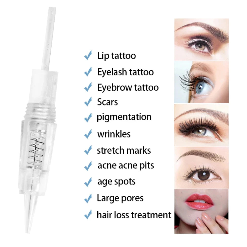 Wireless PMU Machine-Permanent Eyebrow Makeup Tattoo Machine Kit or Disposable Sterilized Tattoo Needle for Eyebrow Lip Eyeliner