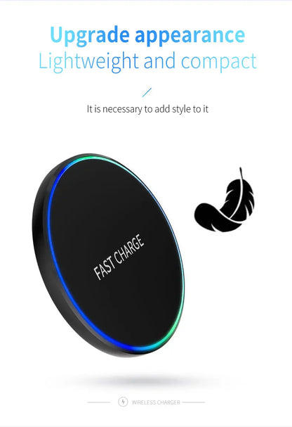 Wireless Charger For PHONE \PAD\WATCH \EarphonesInduction Fast Charging Pad Dock Station
