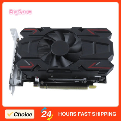 Portable Gaming Graphics Card HD6770 4GB DDR5 128bit HD Multimedia Interface DVI Displayport Interface Desktop Gaming Video Card