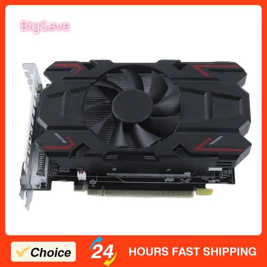 Portable Gaming Graphics Card HD6770 4GB DDR5 128bit HD Multimedia Interface DVI Displayport Interface Desktop Gaming Video Card