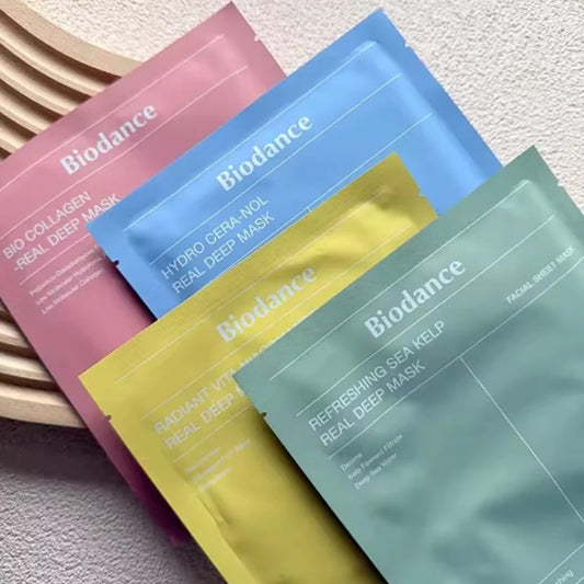 Biodance Bio-Collagen Anti-Wrinkle Hydrating Mask Deeply Hydrates Nourishes Moisturizes And Locks In Water Skincare Products