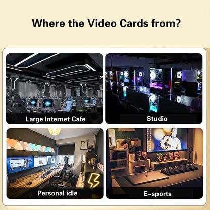 XFX original RX 5600XT 6G Game graphics card GDDR6 Computer graphics card  Video board  RX-56XT66WD6 Display card Function card