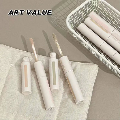 Dual End Concealer Stick Pink Liquid Brightening Contour Pen Correcting Penfor Under Eye & Face Sculpting Full Coverage Makeup