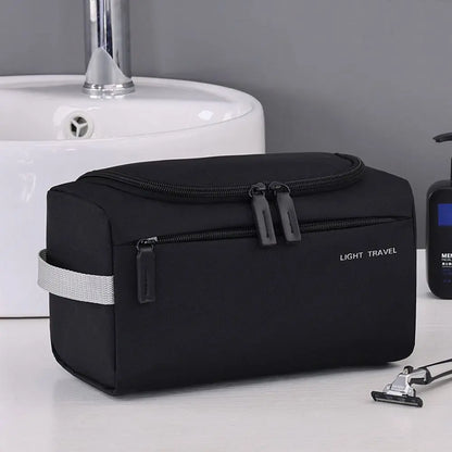 3-in-1 Travel Toiletry Bag Oxford Cloth Lightweight Waterproof Shaving Bag Handheld Makeup Bag Makeup Organizer Business