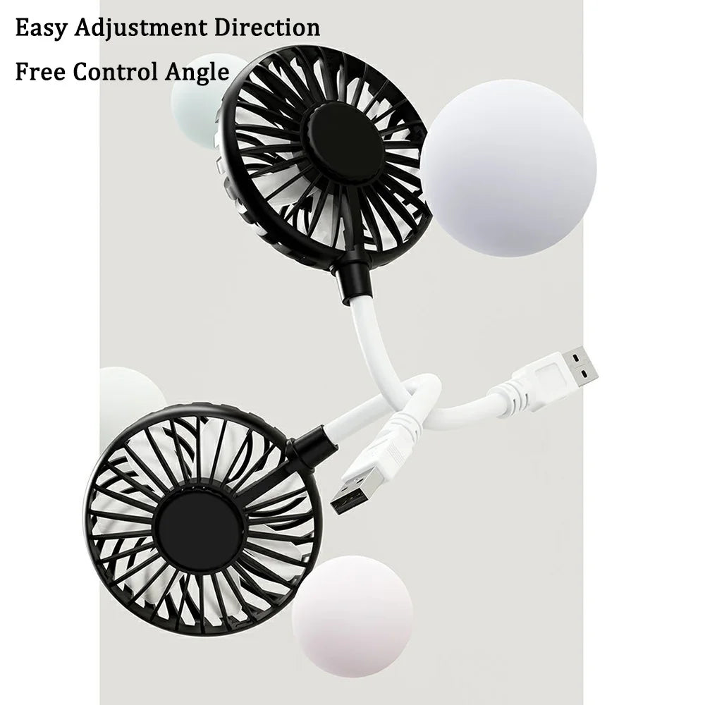 Mute Cooling Fan Summer Portable Fan Mini USB Fan Plug And Play Student Dormitory Cooler Accessories For Power Bank Laptop PC