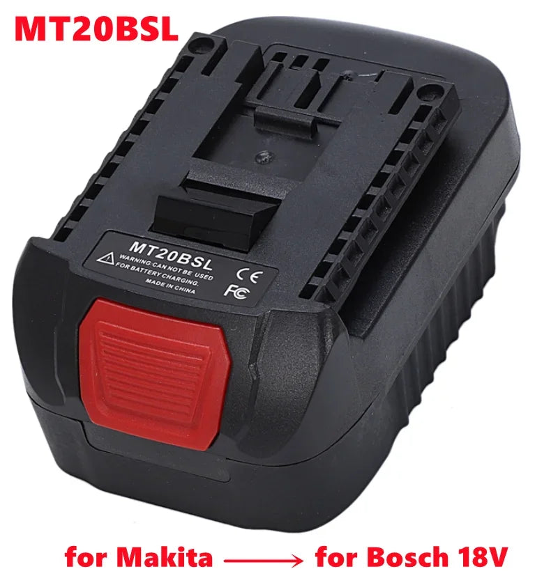 Power Tool Adapter DM18M MT20BSL Converter For Bosch For BlackDecker 18V Li-ion Battery for Makita/Milwaukee/Dewalt Tools
