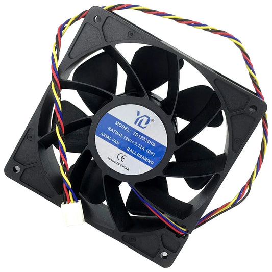 12V 6000 RPM Fan for Bitmain Antminer S19 L3+ L3++ S17 pro T17 S19 Pro S19j S19j Pro T19