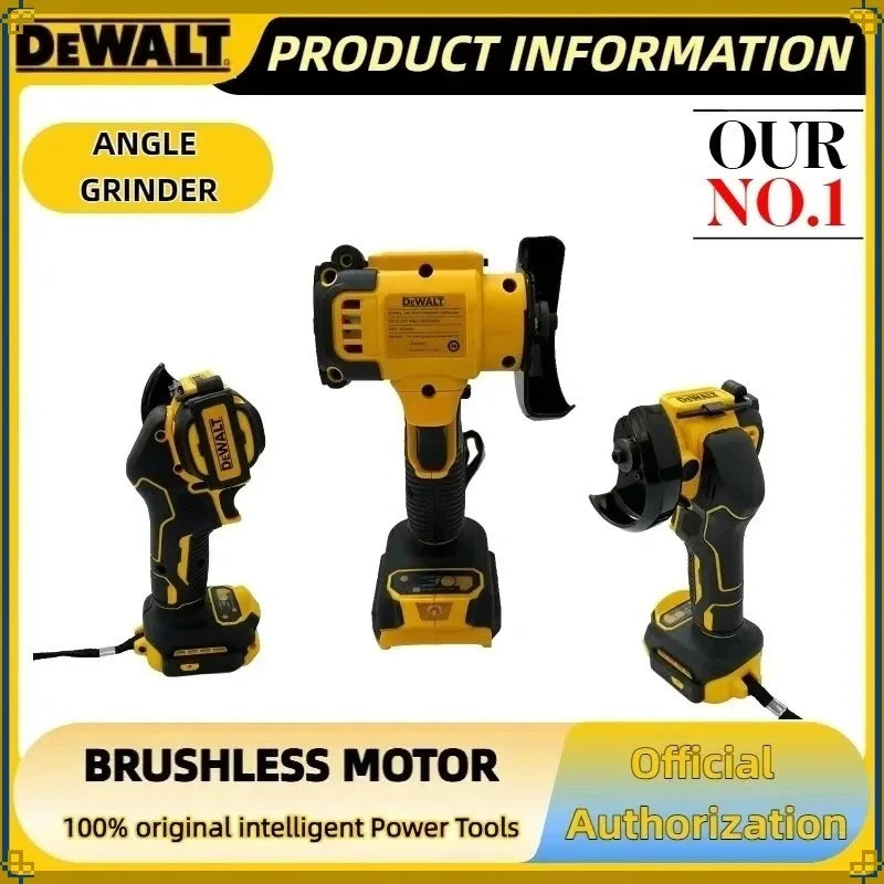 DEWALT 3 Inch Mini Angle Grinder Cordless Polishing Grinding Machine Electric Cutting Power Tools For Dewalt 20V 18V Battery