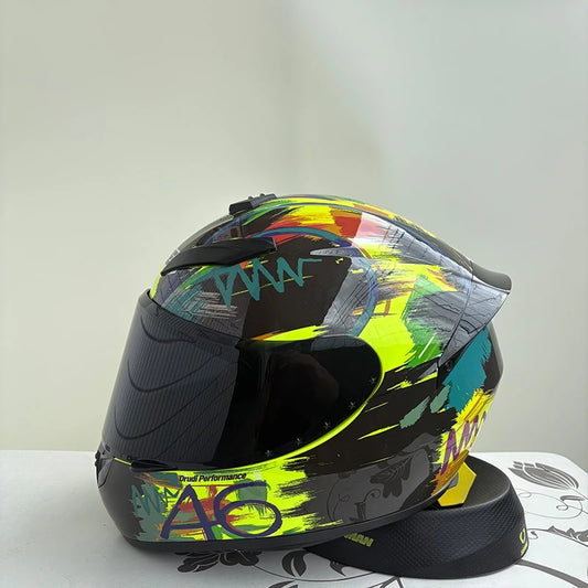 Full Face Motorcycle Helmets Latest Downhill Racing Motorbike Riding Casco Capacete De Moto DOT Approved For Men Women Kask