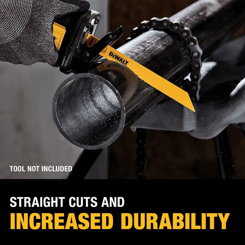 DEWALT Original Bi-Metal Reciprocating Saw Blades Sturdy Durable Tools Accessories DW4808 DW4802 DW4812 DW4813 DWA4186