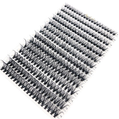 AMSDCN 100/280 clusters 30D 40D 60D 80D curly eyelashes naturally soft DIY makeup false eyelashes