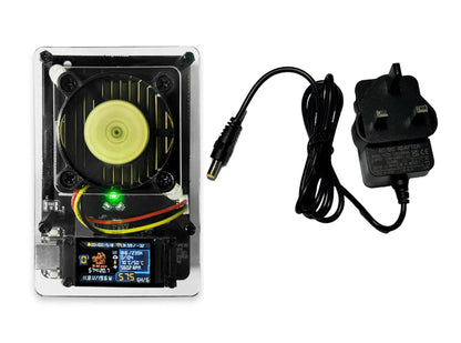 Bitcoins NMMiner NMAxe  Official Ultra BM1366 ASIC Chip Solo Lottery Miner 500Gh/s Fully Open-source Home Use with Display