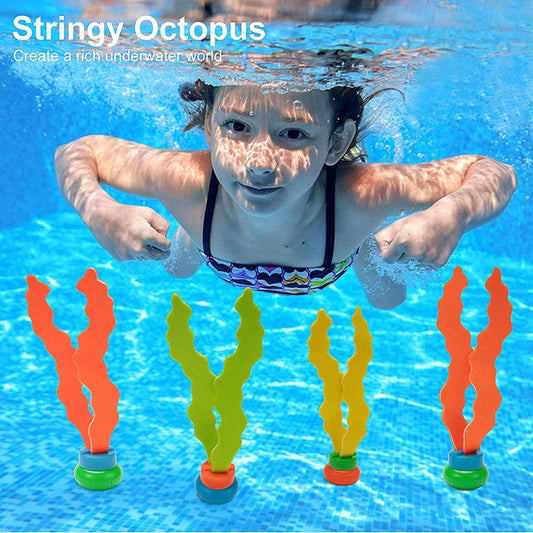 Children Diving Toy Pool Accessories Colored Plastic Water Play Equipment Summer Outdoor Sports Toys Swim Pool Decoration TMZ