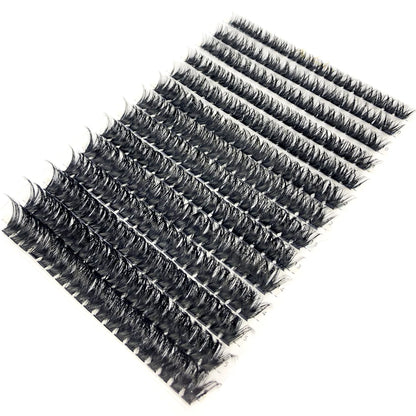 AMSDCN 100/280 clusters 30D 40D 60D 80D curly eyelashes naturally soft DIY makeup false eyelashes