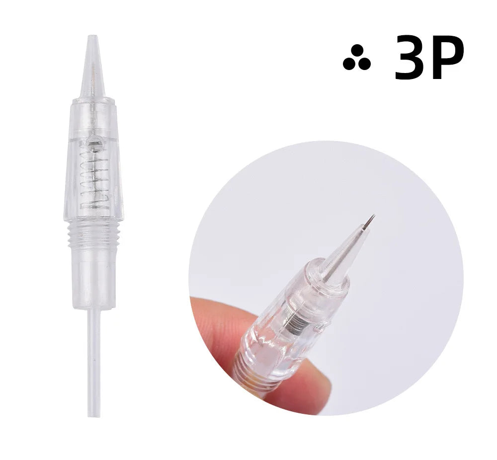 Wireless PMU Machine-Permanent Eyebrow Makeup Tattoo Machine Kit or Disposable Sterilized Tattoo Needle for Eyebrow Lip Eyeliner