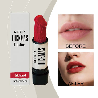 Secret Party Christmas Lipstick Long Lasting Matte Shimmer Silky Smooth Velvet Lipstick High Rendering Women Makeup Cosmetic