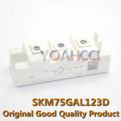 SKM75GAL123D (1piece) Free Shipping TRANSISTOR,IGBT POWER MODULE,INDEPENDENT,1.2kV ,Original In Stock