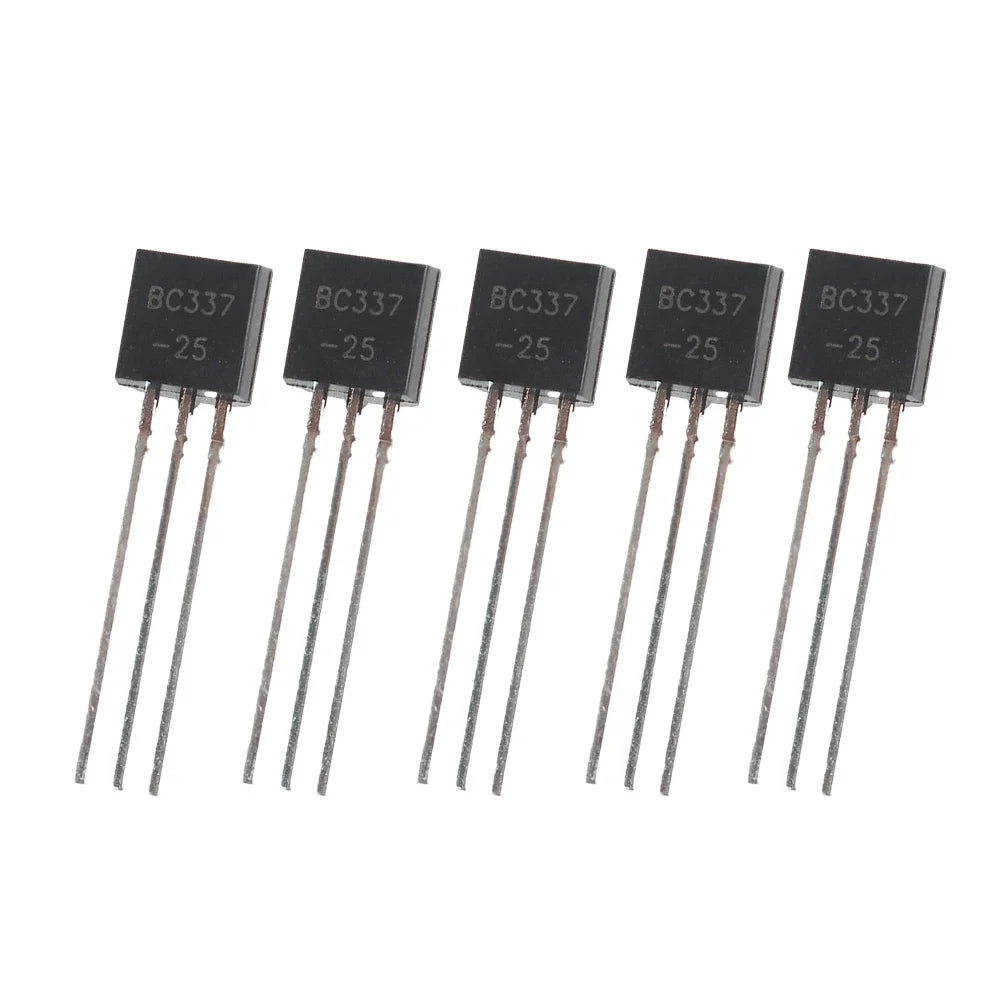 50PCS BC337 Transistor Kit  TO92 NPN 45V 800MA Transistors Electronic kit