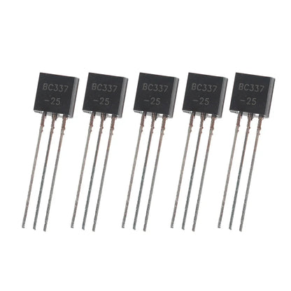 50PCS BC337 Transistor Kit  TO92 NPN 45V 800MA Transistors Electronic kit