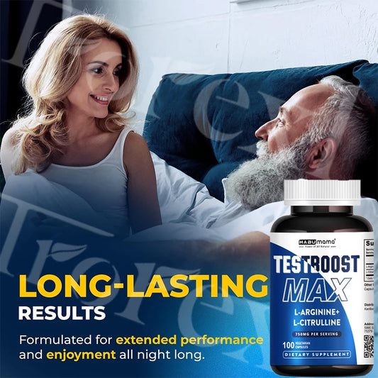 Men Enhancing Supplement,L-Arginine L-Citrulline Complex ,Supports Physical Performance & Confidence,Lasting Results