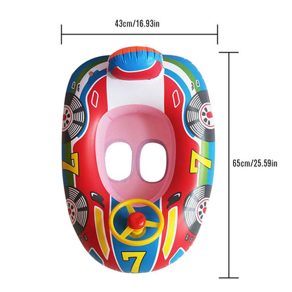 Baby Swimming Pool Float for Kids Child Pool Toys Inflatable Pool Swimming Float Car Air Mattress Beach Party Pool Accessories