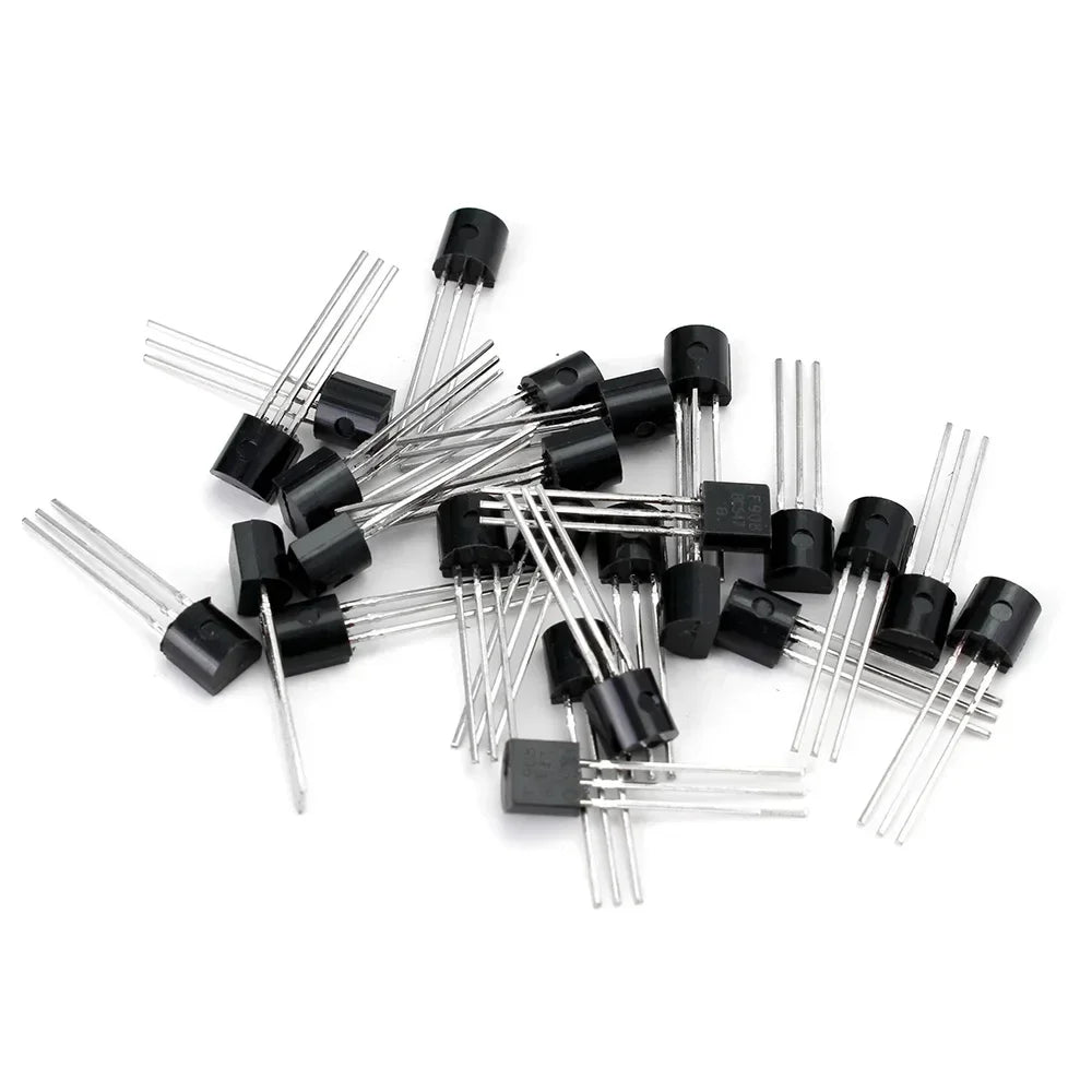 50Pcs/set Electronic Transistors Kit NPN PNP BC547 BC557 Each 25pcs Transistor Kit Bc557 Bc547 Transistor DIY Electronic Kit