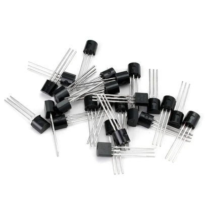 50Pcs/set Electronic Transistors Kit NPN PNP BC547 BC557 Each 25pcs Transistor Kit Bc557 Bc547 Transistor DIY Electronic Kit