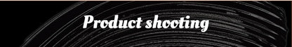 QIC High-heeled Shoes Mascara 3D Fiber Mascara, Long Black Volumizing Eyelash Extension, Waterproof Eye Makeup Tool