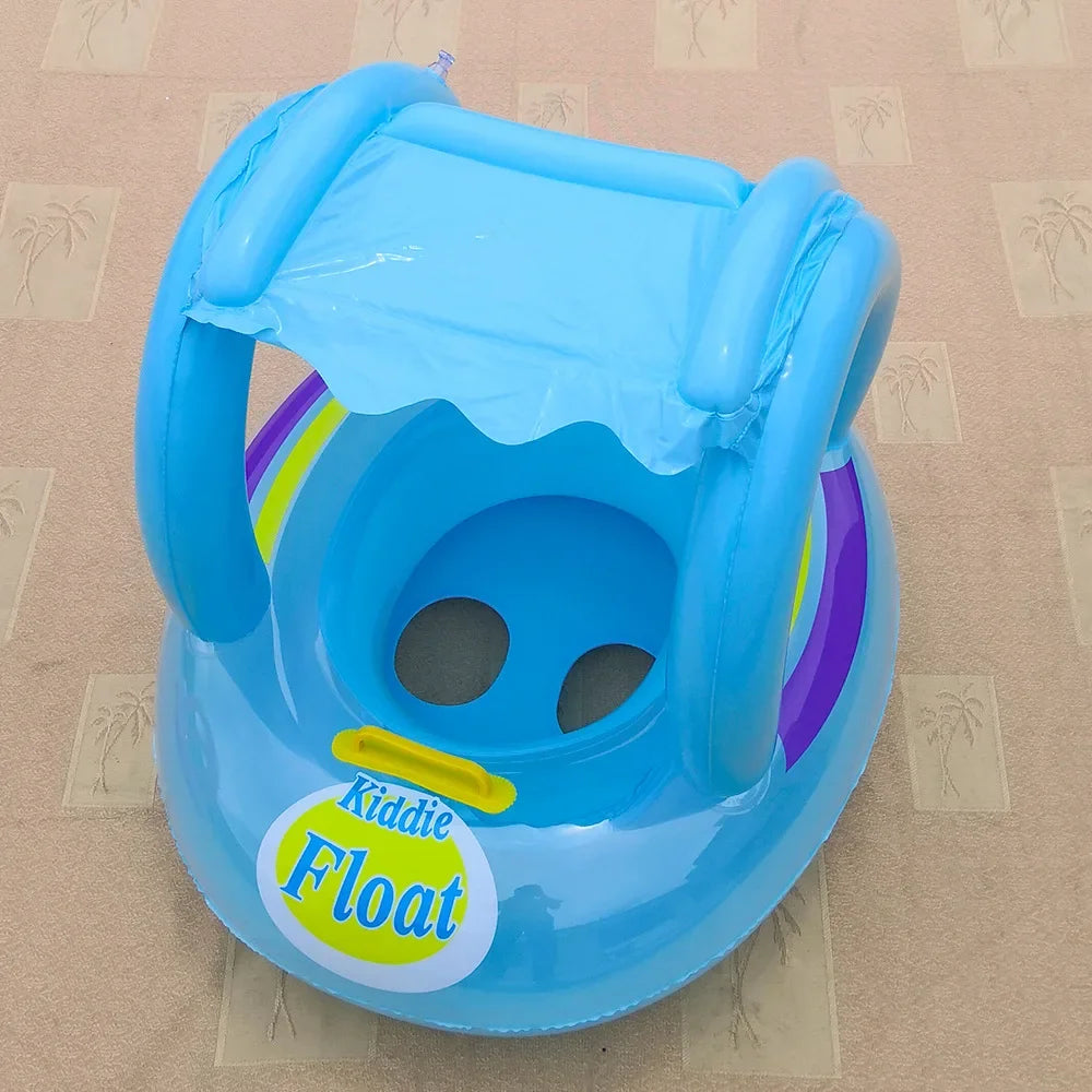 Swim Ring Seat Boat Water Sport Baby Kids Summer Swimming Pool Swimming Ring Inflatable Swim Float Water Fun Pool Toys