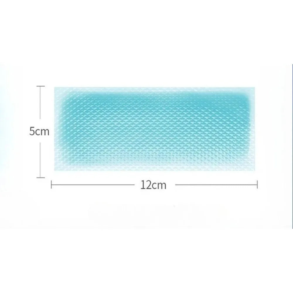 Summer Cooling Gel Patches Ice Cold Stickers Heatstroke Relief Cooling Pads Adults Portable Phone Heat Dissipation Cool Patches