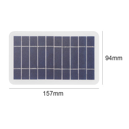 5V 2W Solar Panel Output USB Outdoor Portable Solar System Mobile Phone Chargers