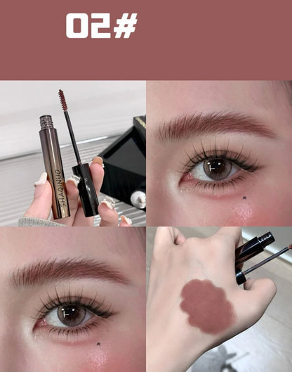 Natural Dyeing Eyebrow Cream Waterproof Berry Pink Brown Tint Eyebrow Mascara Eyes Makeup Long-lasting Brow Enhacer Gel Cosmetic