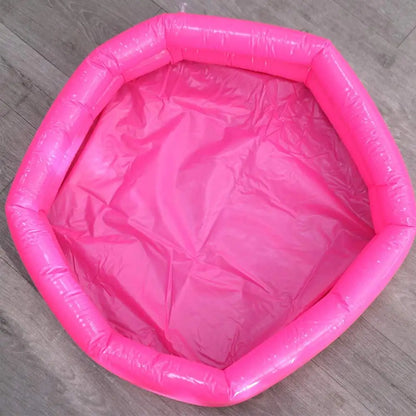 Portable Summer Inflatable Swimming Pool 60cm PVC Baby Swimming Pool Round Outdoor Play Water Bathtub for Kids