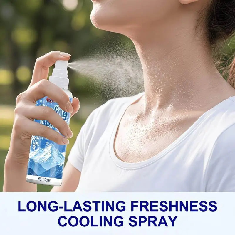 50/100ml Portable Instant Car Cooling Spray Fast Temperature Reduction Long Lasting Freshness For Hot Summer Car Interior Use
