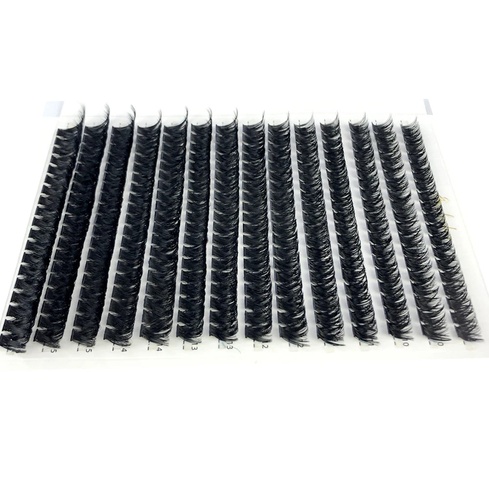 AMSDCN 100/280 clusters 30D 40D 60D 80D curly eyelashes naturally soft DIY makeup false eyelashes