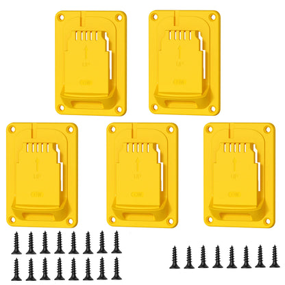 5Packs Tool Holders for Dewalt 20V 12V Drill Tool Mount Fit For Milwaukee M18 Tools